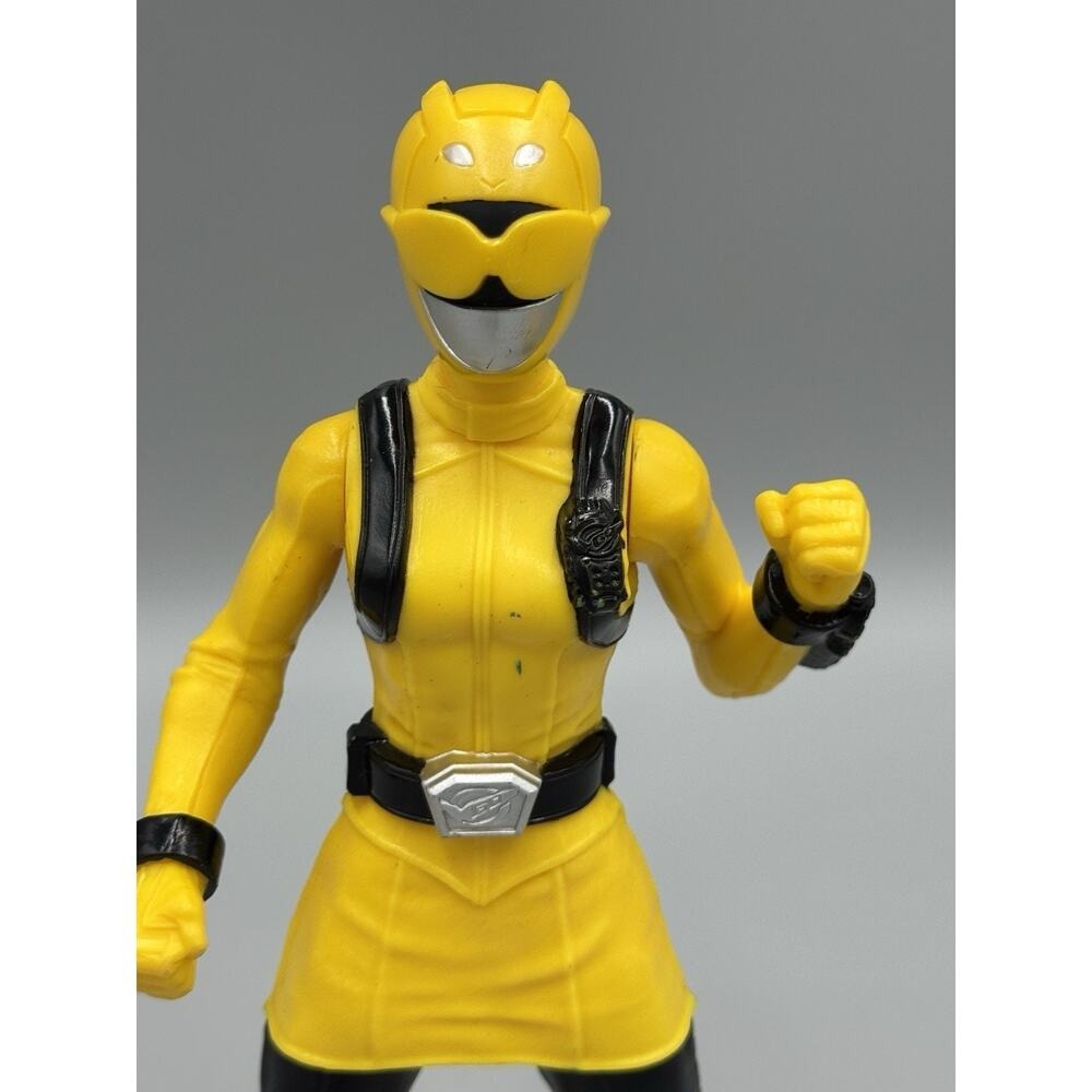 Hasbro Power Rangers Yellow Ranger Loose Figure 9 Inch 2019 - Picture 3 of 5